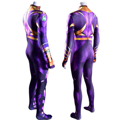 DC Titan Season 3 Koriand'r Starfire Jumpsuit Cosplay Costumes