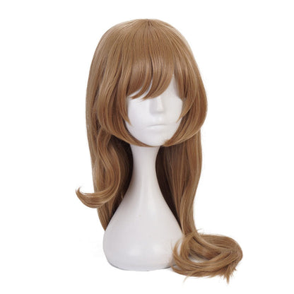 Genshin Impact Lisa Minci Brown Cosplay Wigs