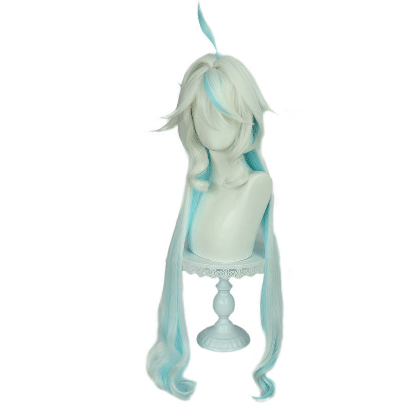 Genshin Impact Focalors Cosplay Wig