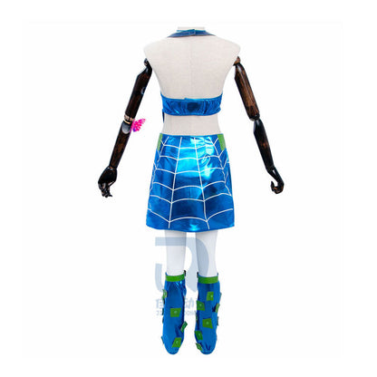 JoJo's Bizarre Adventure Jolyne Cujoh Dress Cosplay Costumes