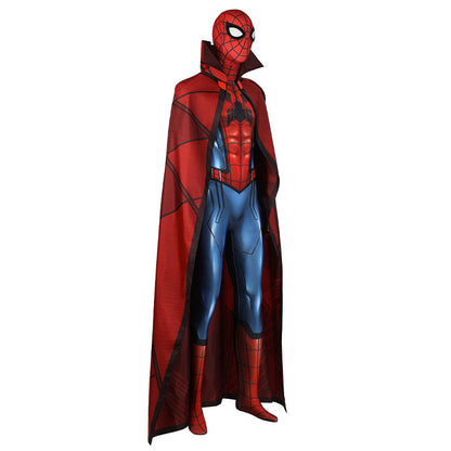 What If¡­? Zombie Hunter Spider-man Peter Parker Spiderman Jumpsuit Fullset Cosplay Costumes