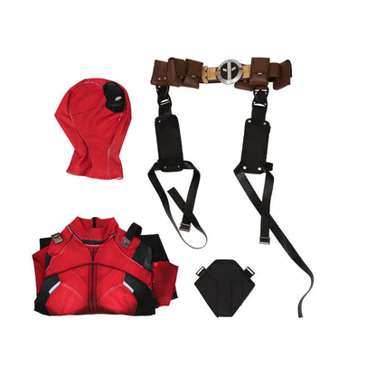 Movie Deadpool 3 Lady Deadpool Jumpsuit Cosplay Costumes
