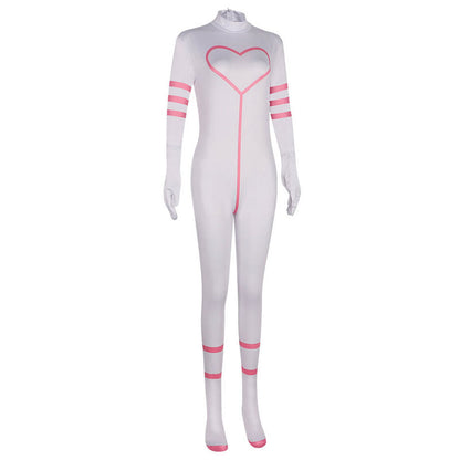 Hazbin Hotel Angel Jumpsuit Cosplay Costumes
