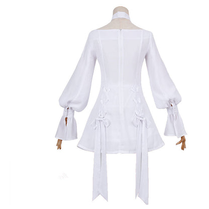Final Fantasy Minfilia Warde White Cosplay Costumes