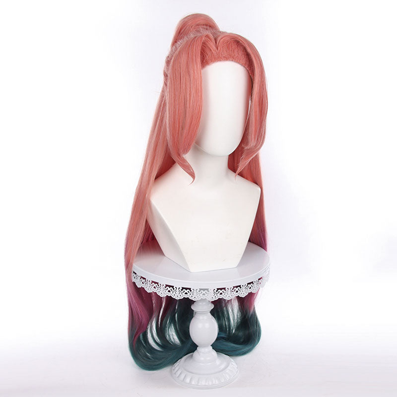 LOL Prestige Ocean Song Seraphine Cosplay Wigs