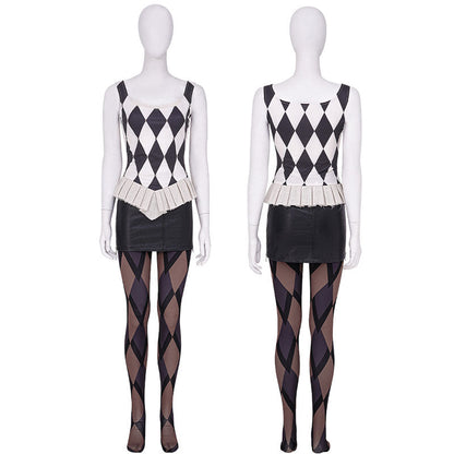 Movie Joker Folie A Deux Harley Quinn Top Cosplay Costumes