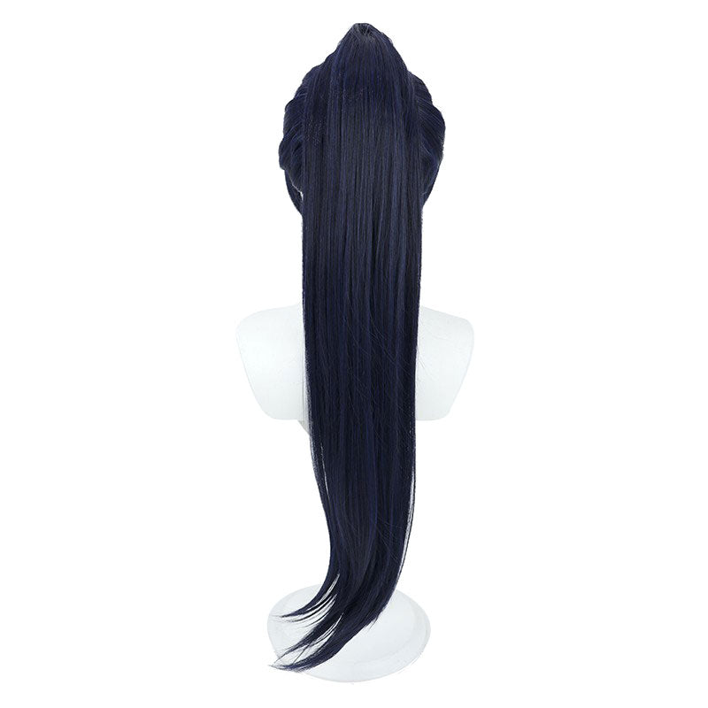 Genshin Impact Scaramouche Single Ponytail Cosplay Wig