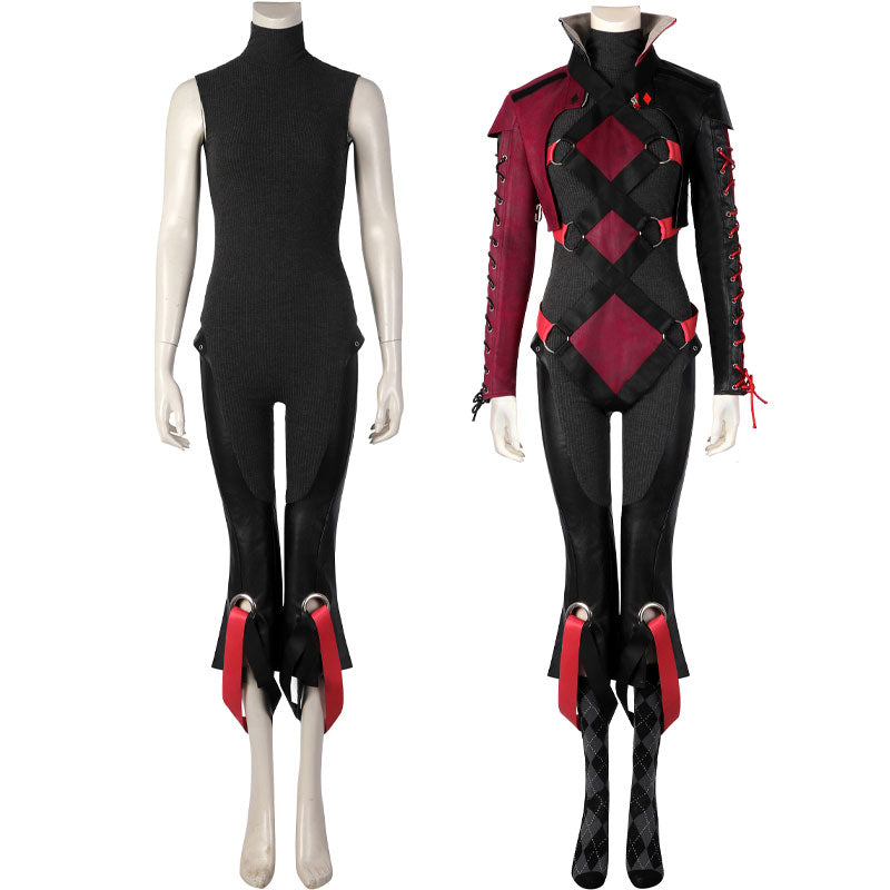 DC Gotham Knight Harley Quinn Boss Cosplay Costumes