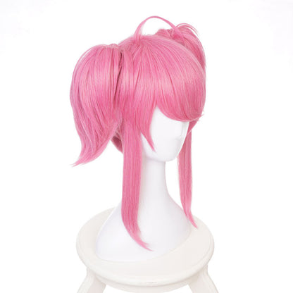 LOL Star Guardian Lux Pink Cosplay Wigs