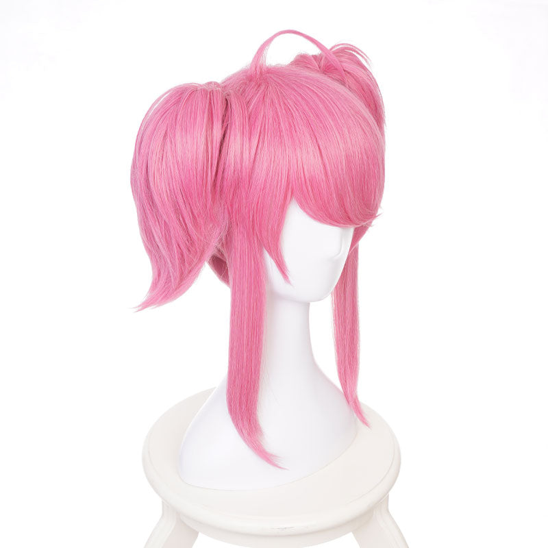 LOL Star Guardian Lux Pink Cosplay Wigs