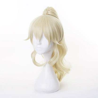 Genshin Impact Jean Blonde Ponytail Cosplay Wigs