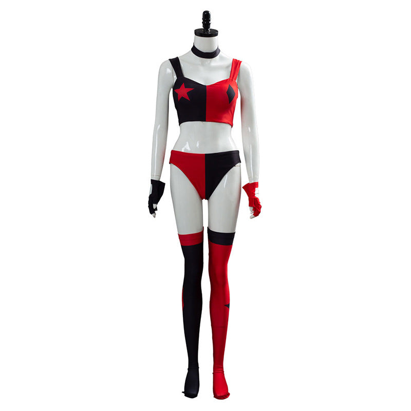 The Suicide Squad Harley Quinn Outfits Cosplay Costumes