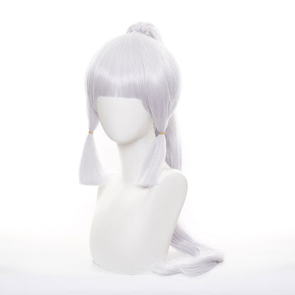 Genshin Impact Kamisato Ayaka Silver Purple Cosplay Wigs