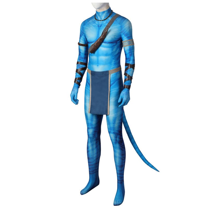 Movie Avatar 2 The Way of Water Jake Sully Cosplay Costume