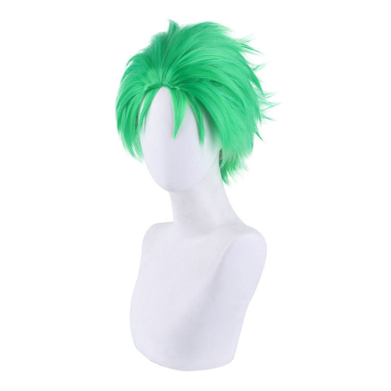 One Piece Roronoa Zoro Green Cosplay Wigs