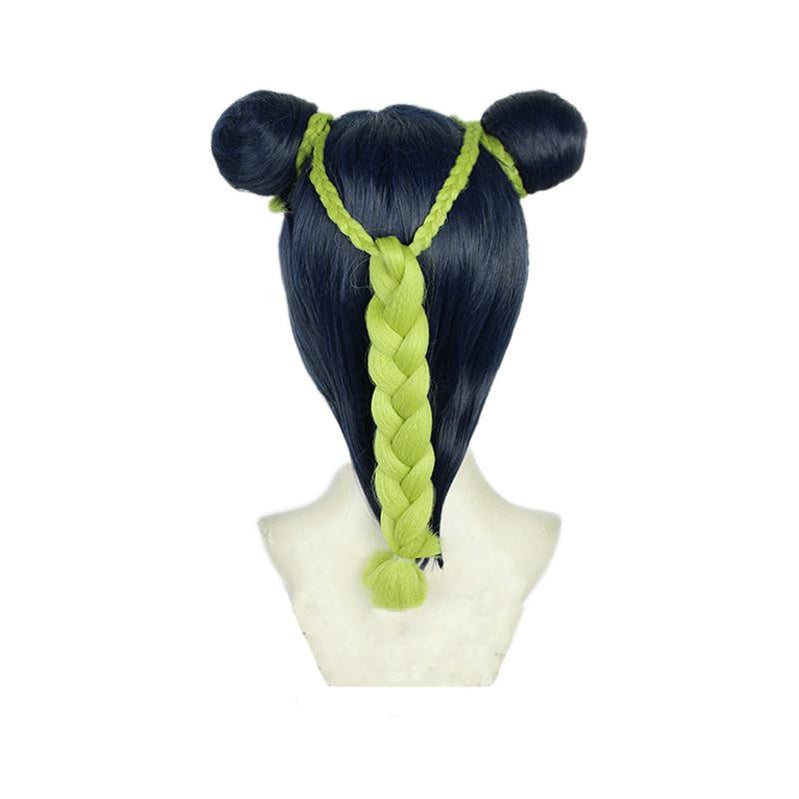 JoJo's Bizarre Adventure Stone Ocean Jolyne Cujoh Mixed Light Green Cosplay Wigs