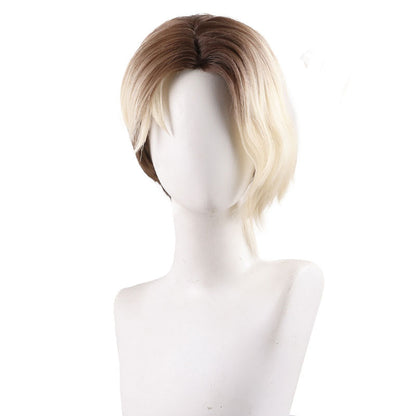 Spider-Man: Across The Spider-Verse Gwen Stacy Brown Gradient Cosplay Wigs
