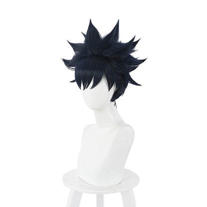 Jujutsu Kaisen  Megumi Fushiguro Dark Blue Cosplay Wig