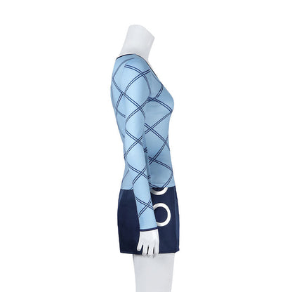 One Piece Live Action Season 2 Nami Blue Cosplay Costumes