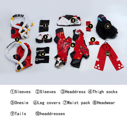 Game Zenless Zone Zero Mana Nekomiya Top Cosplay Costumes