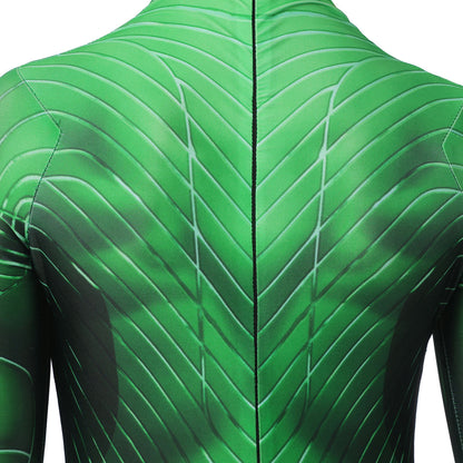 Green Lantern Hal Jordan Kids Jumpsuit Cosplay Costumes