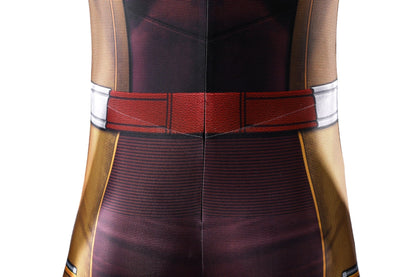 Deadpool 3 Deadpool & Friend Wolverine Brown Jumpsuit Costumes