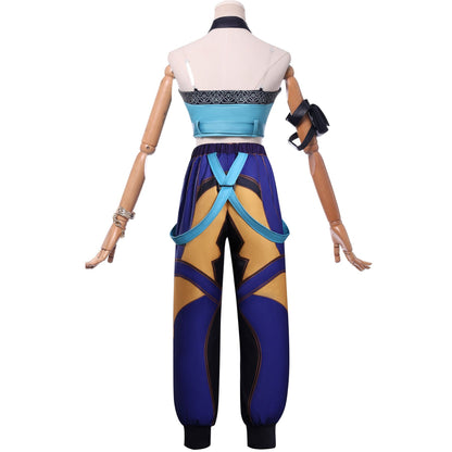 KPop Demon Hunters Zoey Outfit Fullset Adult Kids Cosplay Costumes