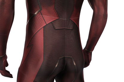 Injustice 2 The Flash Male Jumpsuit with Mask Cosplay Costumes