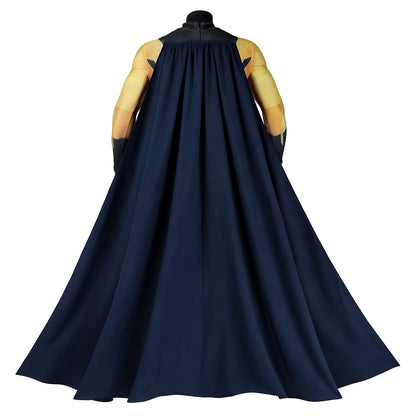 Thunderbolts Sentry Male Jumpsuit with Cloak Cosplay Costumes