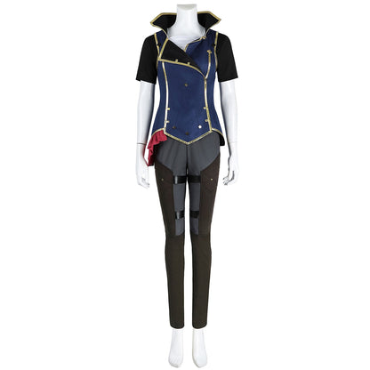 LOL Arcane 2 VI Female Top Level Cosplay Costumes