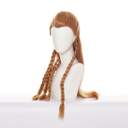 Genshin Impact Aloy Brown Halloween Cosplay Wigs