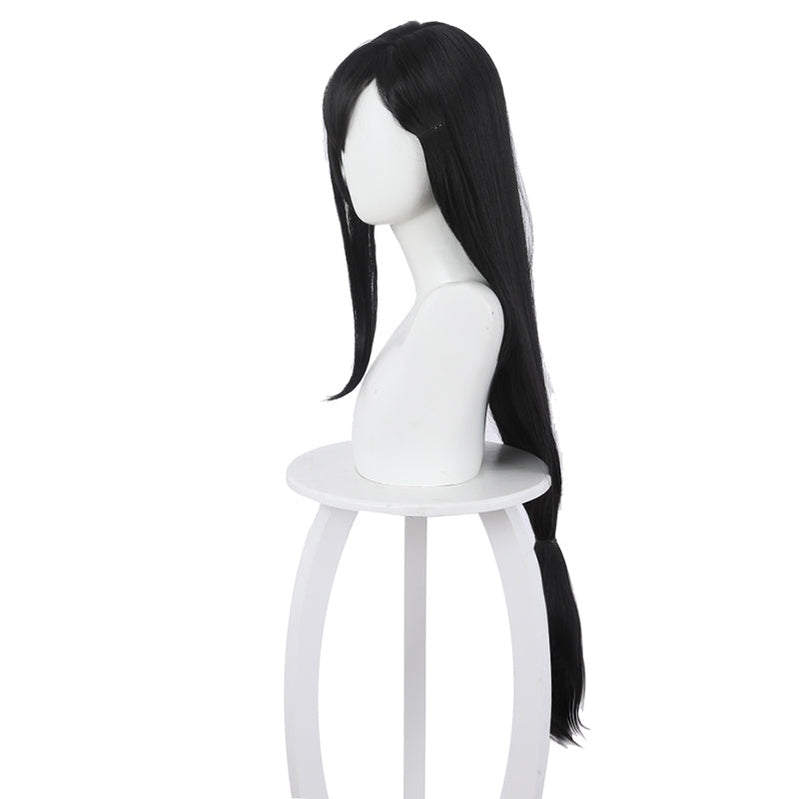 Final Fantasy VII Remake FF7 Tifa Lockhart Long Black Cosplay Wigs
