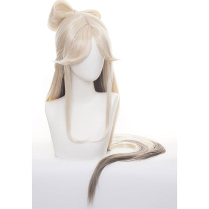 Genshin Impact Ningguang Long Blonde Cosplay Wigs