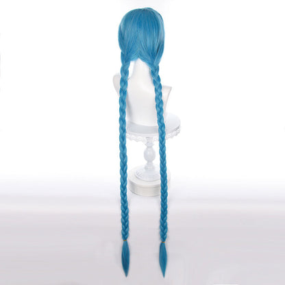 LOL Arcane Jinx  Blue Bunches Cosplay Wigs