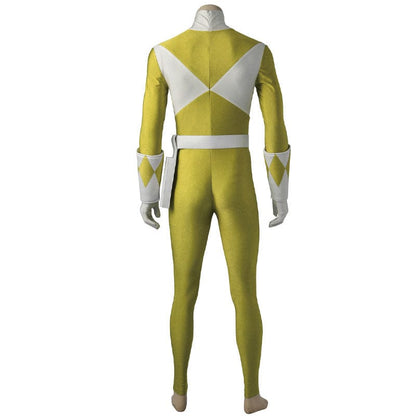 Mighty Morphin Power Rangers Trini Kwan Yellow Ranger Male Cosplay Costumes