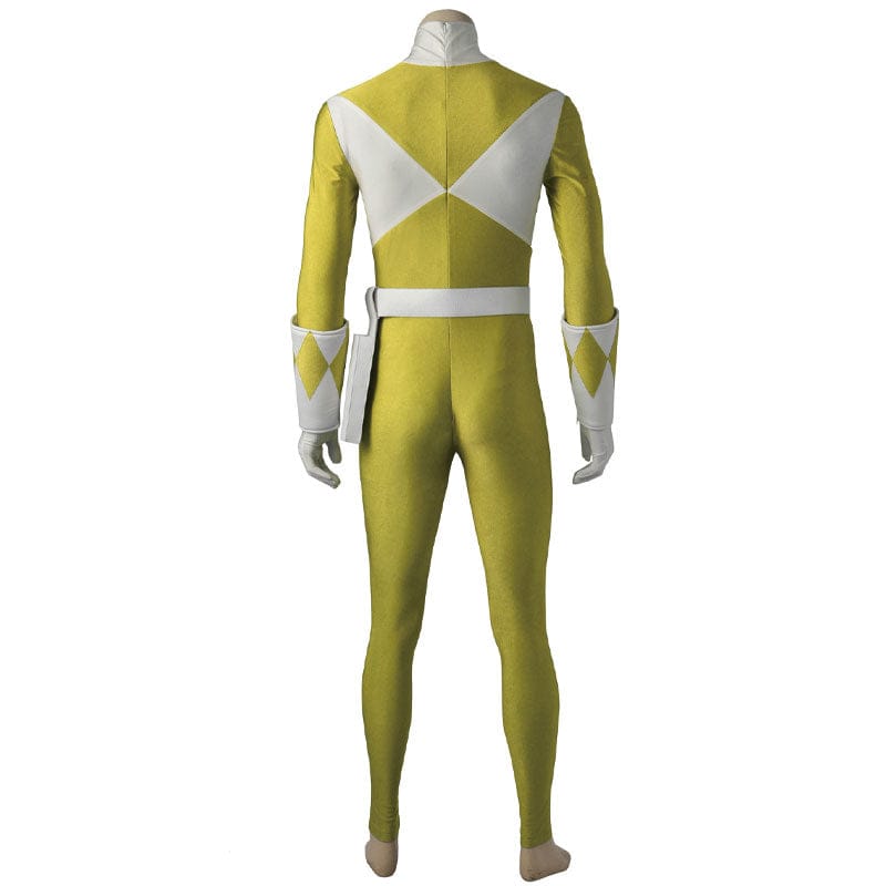Mighty Morphin Power Rangers Trini Kwan Yellow Ranger Male Cosplay Costumes