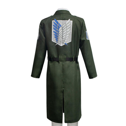Attack on Titan 4 Season Mikasa Ackerman Survey Corps Uniform Set Cosplay Costume
