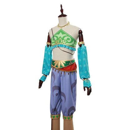 The Legend of Zelda Breath of the Wild Gerudo Link Halloween Cosplay Costumes