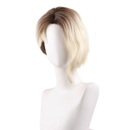Spider-Man: Across The Spider-Verse Gwen Stacy Brown Gradient Cosplay Wigs