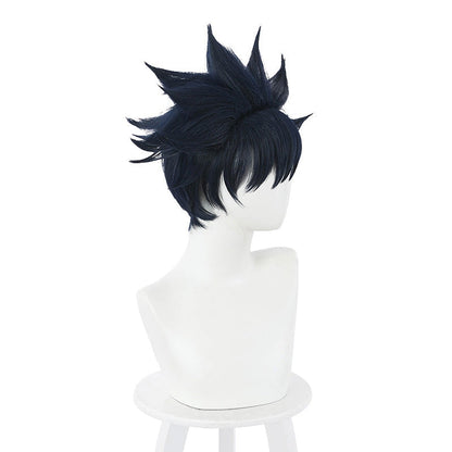 Jujutsu Kaisen  Megumi Fushiguro Dark Blue Cosplay Wig
