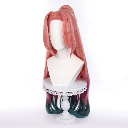 LOL Prestige Ocean Song Seraphine Cosplay Wigs