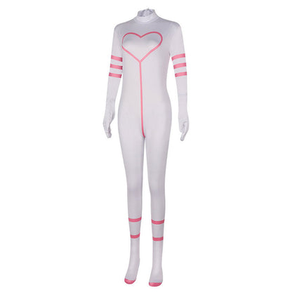 Hazbin Hotel Angel Jumpsuit Cosplay Costumes