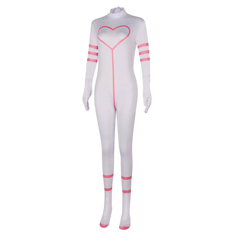 Hazbin Hotel Angel Jumpsuit Cosplay Costumes