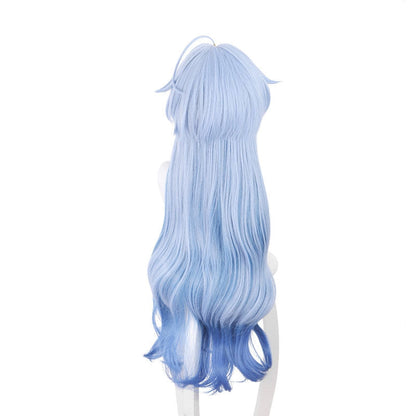 Genshin Impact Ganyu Blue Long Cosplay Wigs