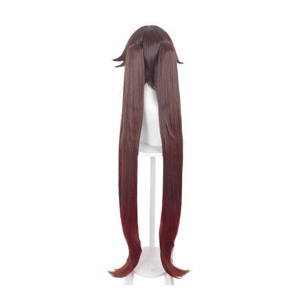 Genshin Impact Hu Tao Dark brown Long Cosplay Wig