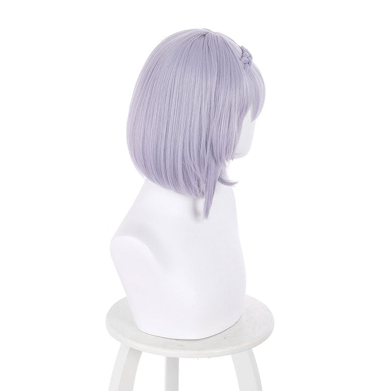 Genshin Impact Noelle Light Purple Short Cosplay Wigs