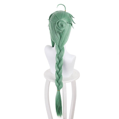 Genshin Impact Baizhu Long Green Cosplay Wigs