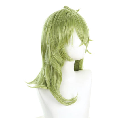 Genshin Impact Collei Green Cosplay Wig