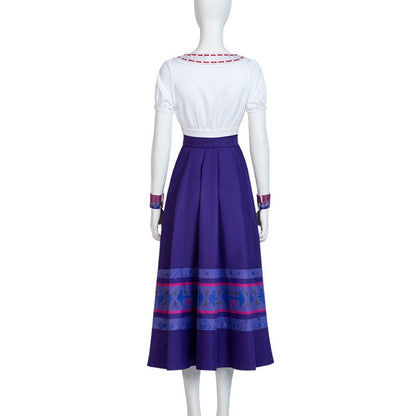 Encanto Luisa Madrigal Dress Cosplay Costumes