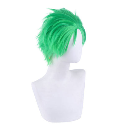 One Piece Roronoa Zoro Green Cosplay Wigs
